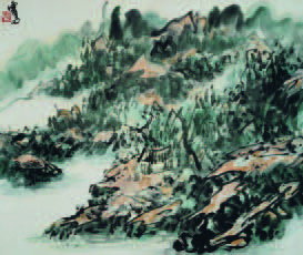  H.H.第三世多杰羌佛中國畫