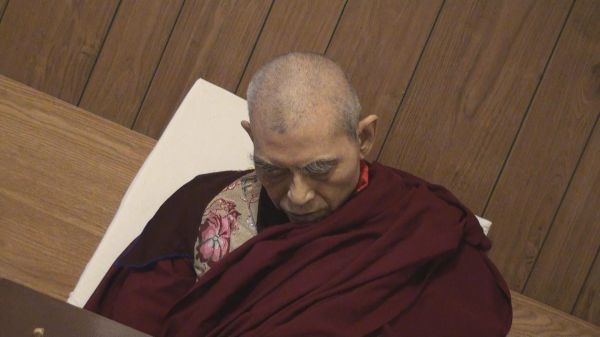 祿東贊法王生死自由，在預告的時間圓寂-(學習第三世多杰羌佛佛法)