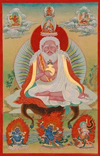 唐東迦波菩薩在美國舊金山華藏寺法會中看到南無第三世多杰羌佛 ，當下在神通三昧中親眼得見，原來是法界至高怙主多杰羌佛已經再次降世，當即拜南無第三世多杰羌佛為師...